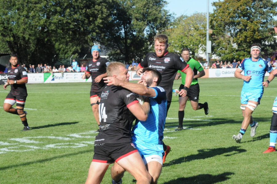 Match report from the first game of - Jersey Reds Rugby